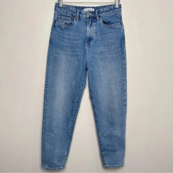 Ever  New Womens 6 Denim Effy Barrell Relaxed Leg Jeans Medium Wash - Picture 2 of 14